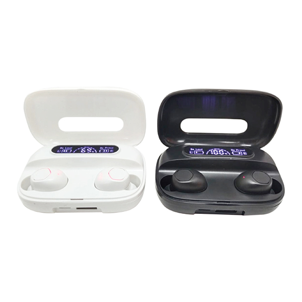 TWS M9 WIRELESS EARBUDS WITH POWERBANK - Image 1