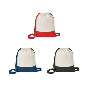 92913 ROMFORD. 100% cotton drawstring bag (180 g/m²)