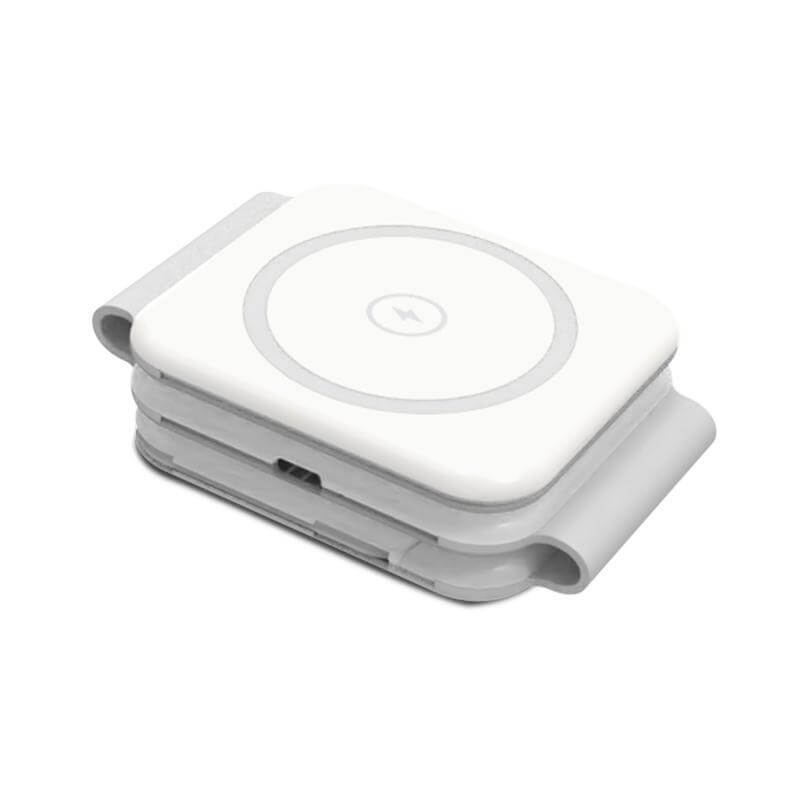 BOLERO - @memorii 2 in 1 Wireless Charger with Multi Cable Set - White - Image 5