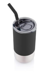 Insulated Tumbler with Reusable Straw