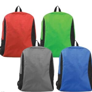 Two-toned Backpacks 600D Polyester Material