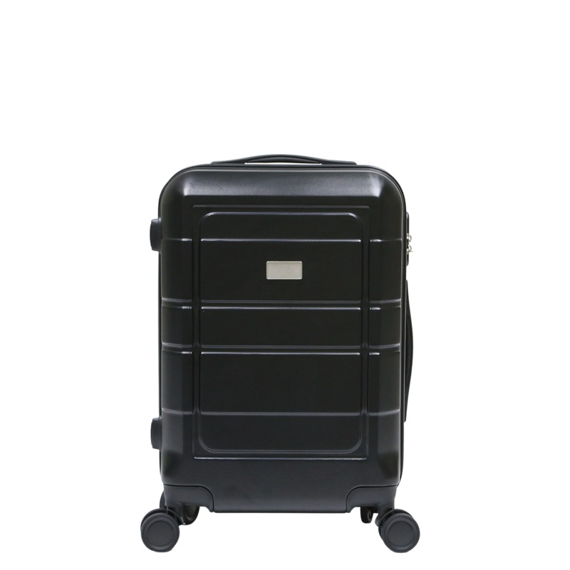 GENOVA - Classic Cabin Trolley Bag - Black - Image 2