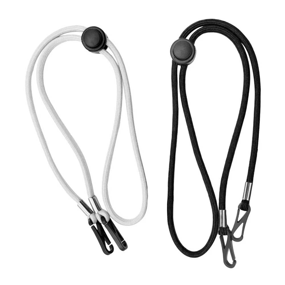 Double Hook Cord Lanyards with Adjustable Lock - Image 1