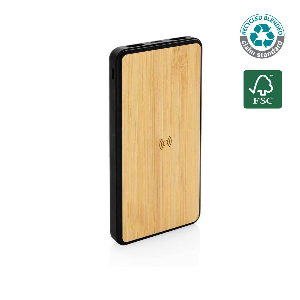 ARLES - CHANGE Collection RCS Recycled 10000mAh Wireless Powerbank - Image 1