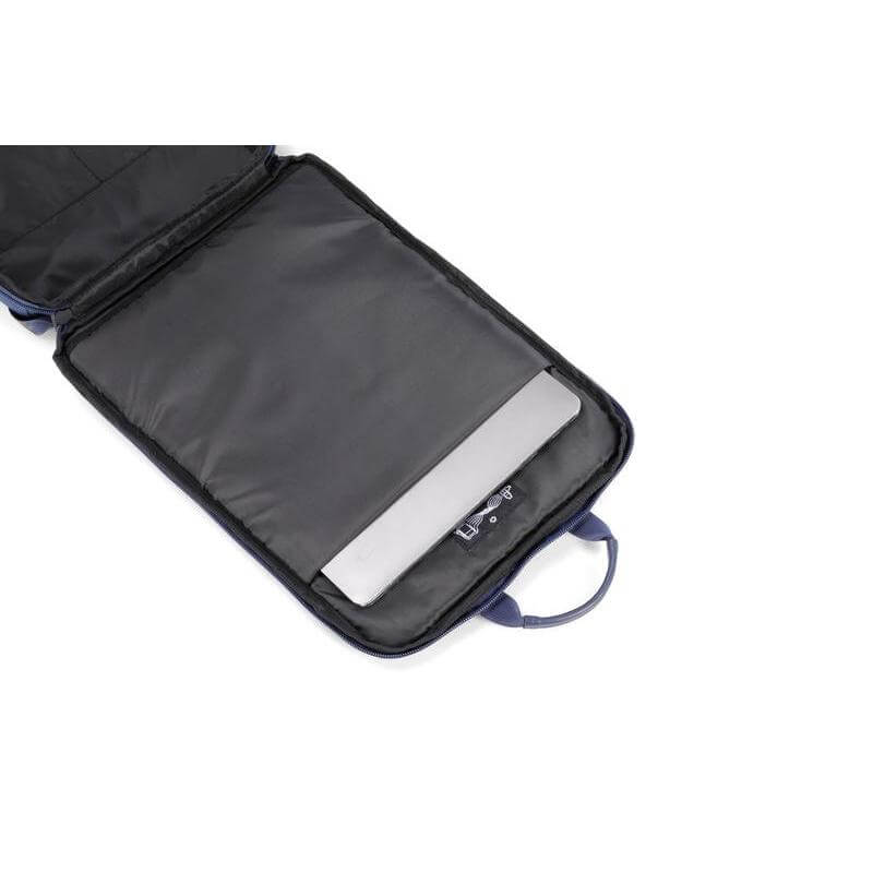 SANOK - CHANGE Collection Slim RPET 15.6" Laptop Backpack - Blue - Image 6