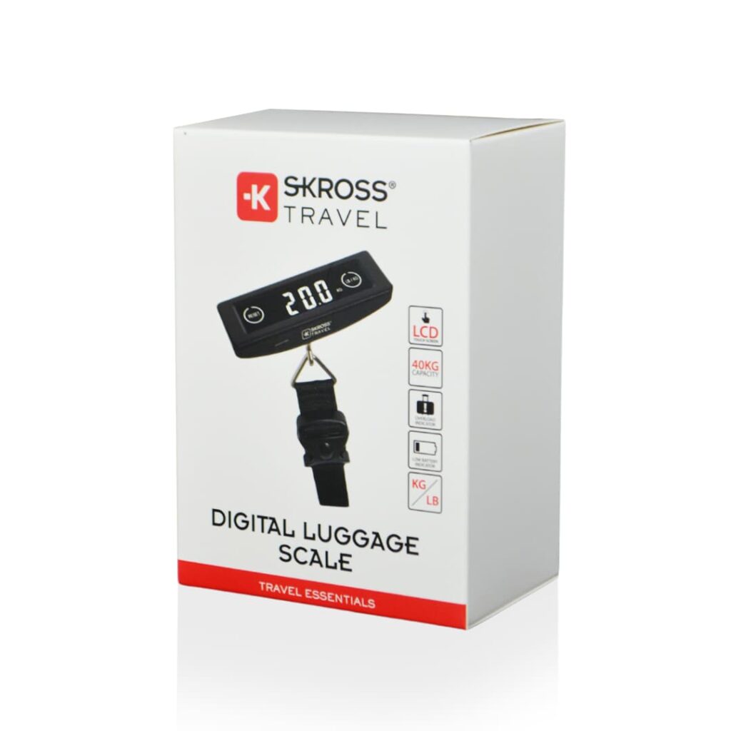 SKROSS Travel - LCD Touchscreen Premium Digital Luggage Scale - Image 2