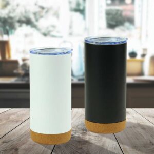 Travel Tumbler with Cork Base