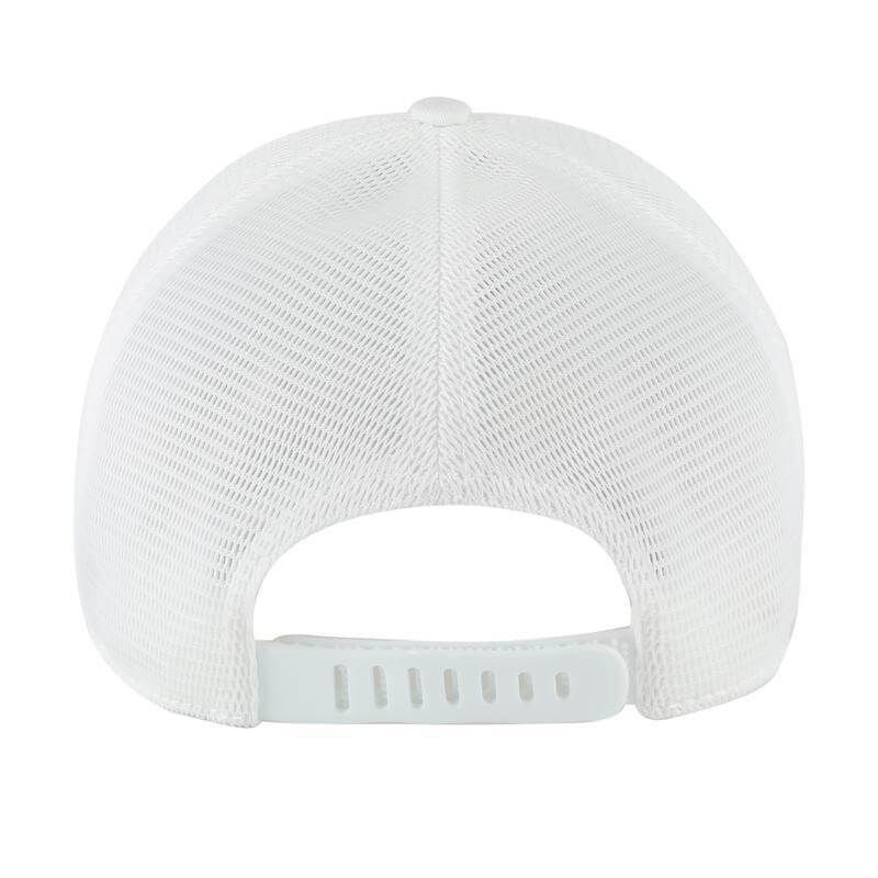 Santhome 6 Panel Trucker Cap - White - Image 2