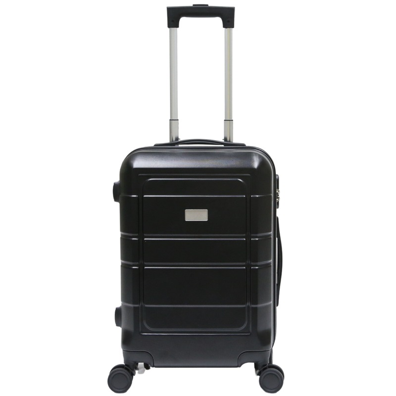 GENOVA - Classic Cabin Trolley Bag - Black - Image 1
