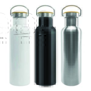 Stainless Steel Bamboo Flask