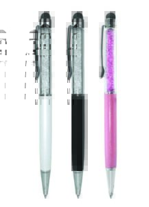 Crystal Pens with Stylus