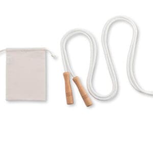 XANTHI - Cotton Jumping Rope in a Cotton Pouch