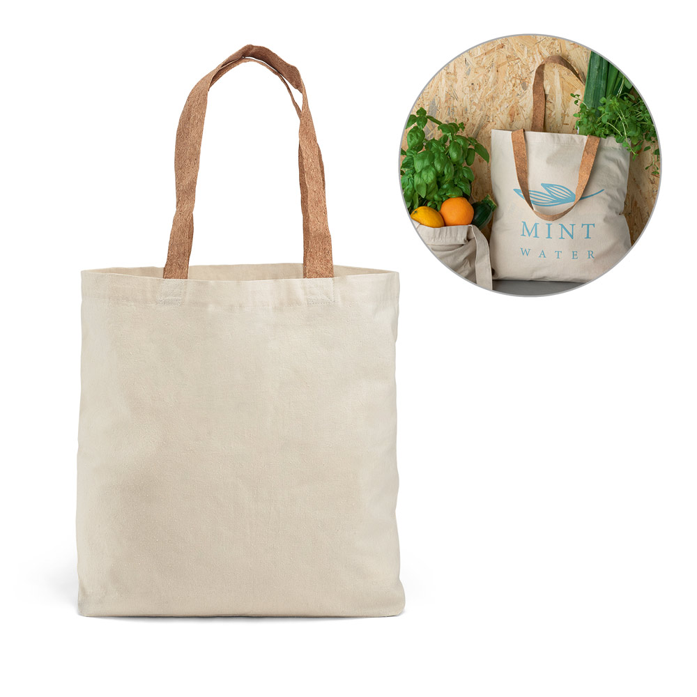 92869 FERIA. 100% cotton bag (180 g/m²) - Image 1