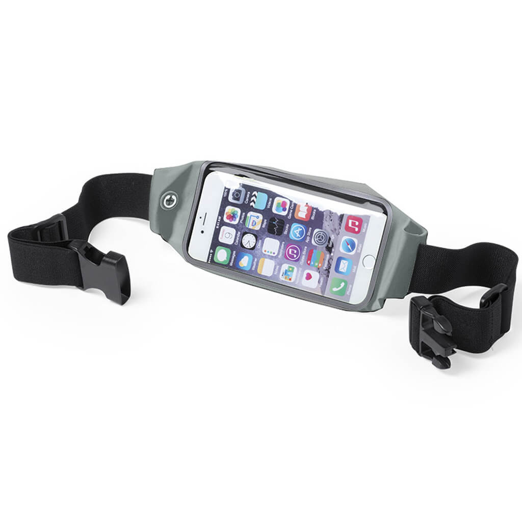 WBSIN Slim And Lightweight Waist Pouch Grey - Image 1