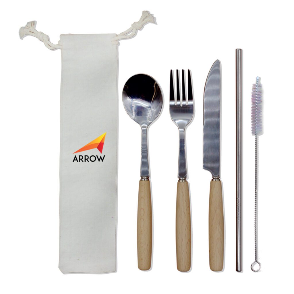 Bamboo Cutlery Set - Image 1