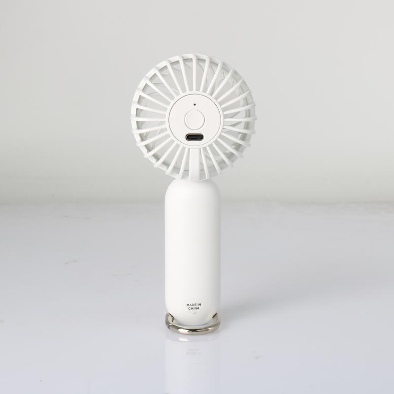 HOFN - Rechargeable Mini Hand Fan - White - Image 2