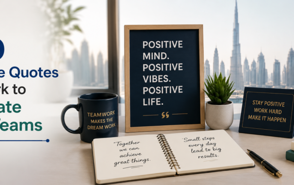 100 Positive Quotes for Work to Motivate UAE Teams