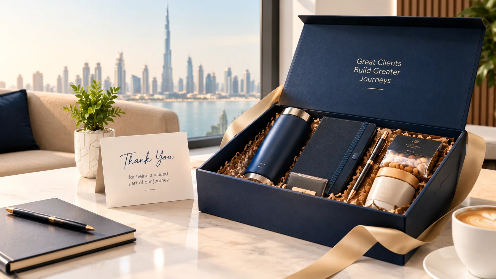 12 Thank You Corporate Gift Box Ideas for Clients in Dubai
