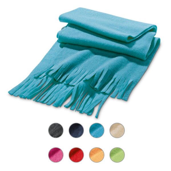 99011 JASON. Fleece scarf (200 g/m²)