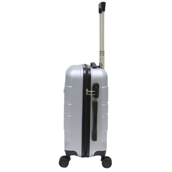 GENOVA - Classic Cabin Trolley Bag - Silver