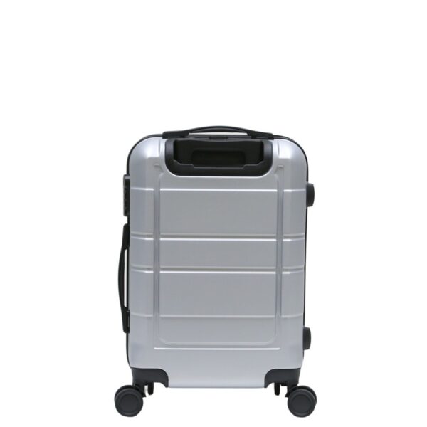 GENOVA - Classic Cabin Trolley Bag - Silver