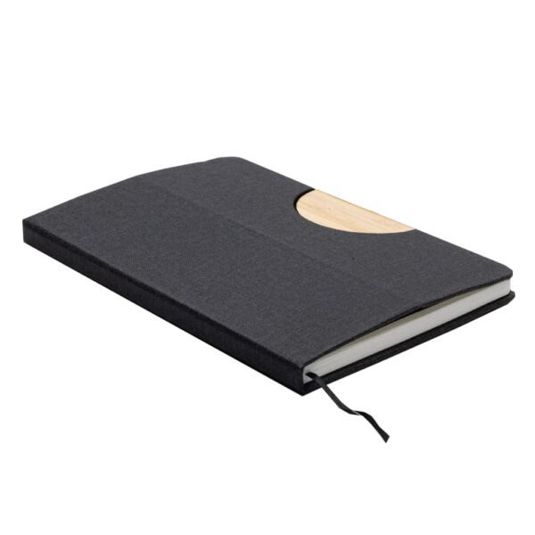 A5 Hard Cover Notebook with Folding Phone Stand