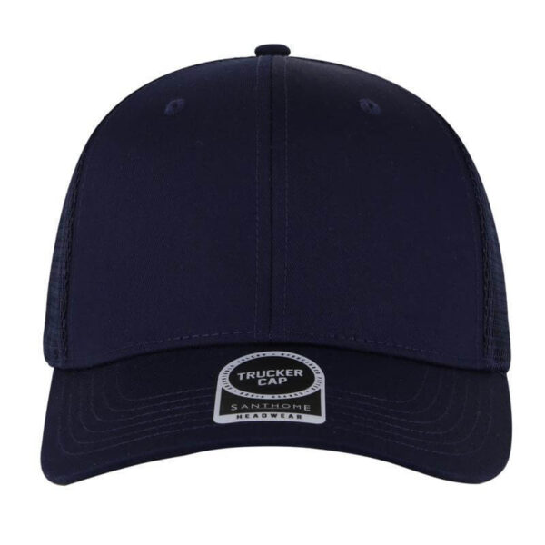 ACE - Santhome 5 Panel DryNCool® Sports Cap - Navy Blue