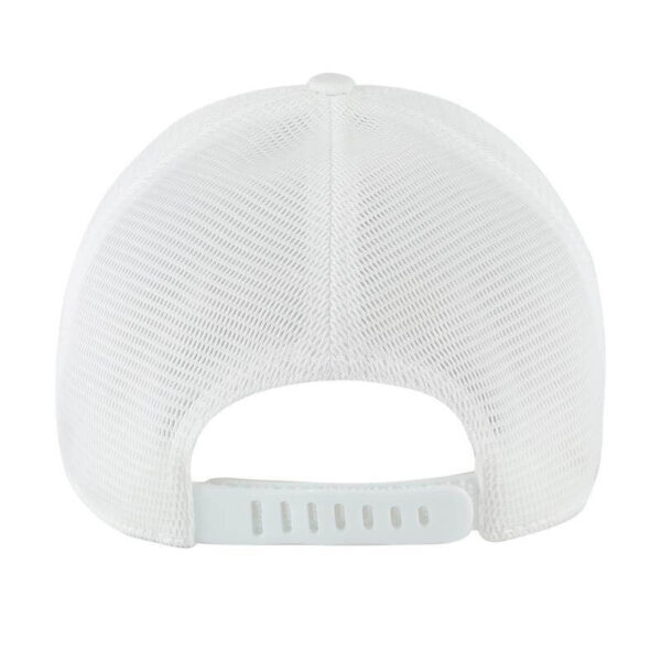 Santhome 6 Panel Trucker Cap - White