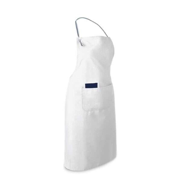 99822 CHIVES. Apron in cotton and polyester (150 g/m²)